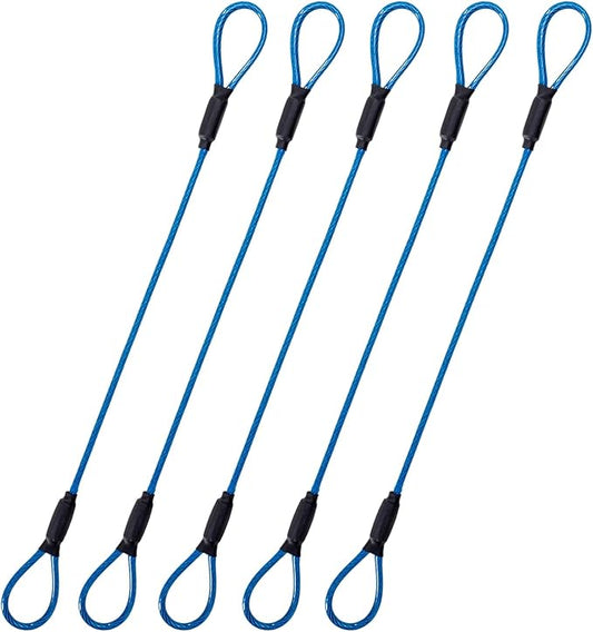 3.3mm Steel Wire Rope Outdoor Travel Security Cable Lock,Braided Steel Coated Safety Cable Luggage Lock,Safety Cable Wire ...