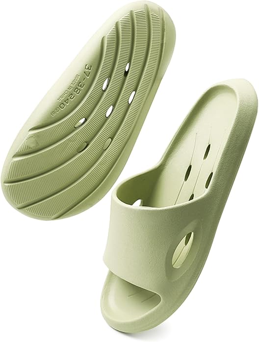 Kattmas Shower Shoes Quick-Dry Non-Slip Bathroom Slippers for Men & Women,Quick-Dry Non-Slip, Home Slides Dorms, Gym, Poo...