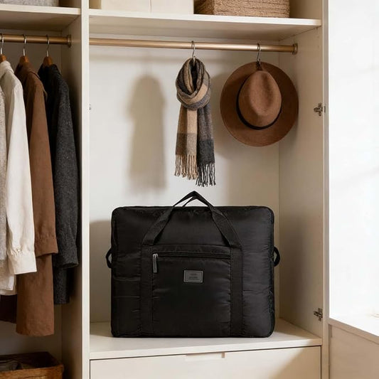 Large Capacity Storage Travel Duffel Bag,Foldable Organizer,Durable Tote,Multi-Purpose Travel Bag,Waterproof Storage for C...