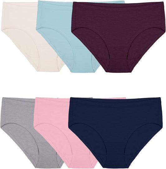 Fruit of the Loom Women's Beyondsoft Underwear, Super Soft Designed with Comfort in Mind, Available in Plus Size