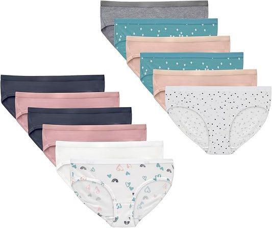 Hanes girls Cotton Stretch Underwear