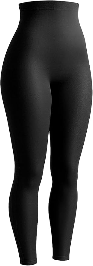 SHAPERMINT High Waisted Tummy Control Compression Leggings for Women - Petite to Plus Size Womens Leggings Non See Through
