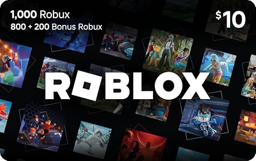 Roblox Digital Gift Card - 1,000 Robux [Includes Exclusive Virtual Item] [Digital Code]