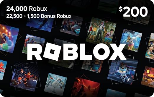 Roblox Digital Gift Card - 24,000 Robux [Includes Exclusive Virtual Item] [Digital Code]