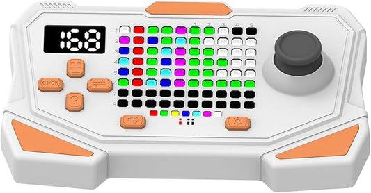 fisca Code Breaker 36000+ Mastermind Puzzle Game for 1-2 Players, 5-in-1 Handheld Games for Kids,Travel Games Birthday Gif...