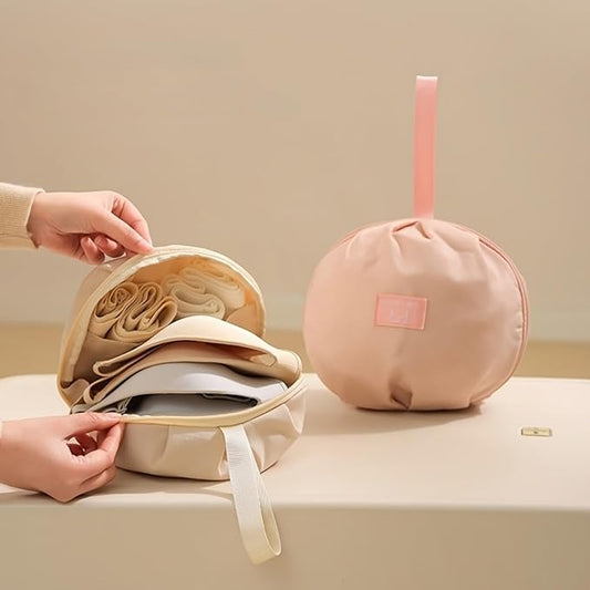 Travel Underwear Packing Cube - Portable Luggage Organizer Bag, Fits Bras, Socks, Underpants, Cosmetics, Toiletry Kits – M...