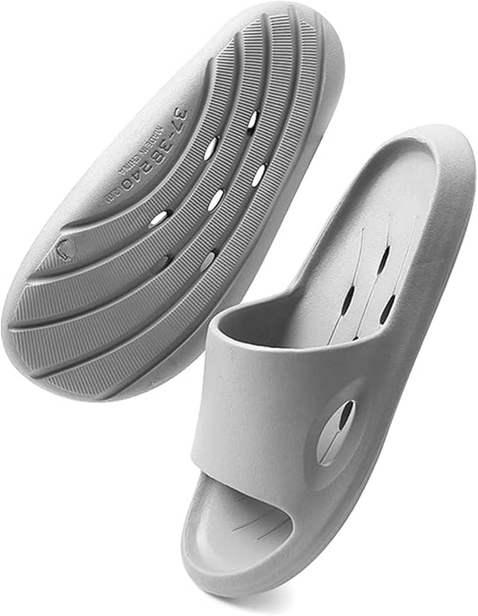 Kattmas Shower Shoes Quick-Dry Non-Slip Bathroom Slippers for Men & Women,Quick-Dry Non-Slip, Home Slides Dorms, Gym, Poo...