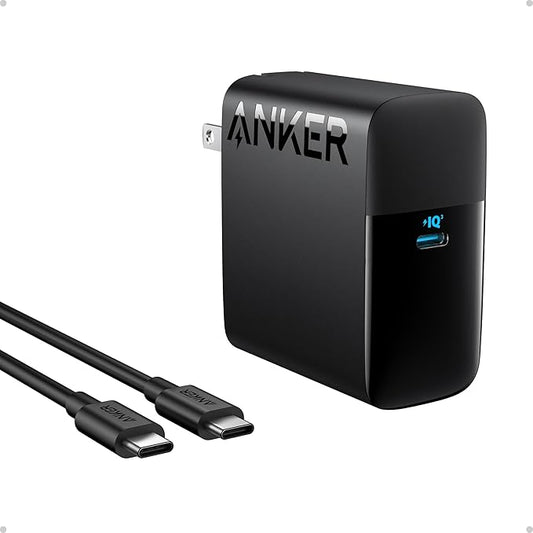 Anker MacBook Charger, Compact and Foldable 100W USB C Charger for MacBook Air, Samsung Galaxy, iPhone 17/16 Series, iPad ...