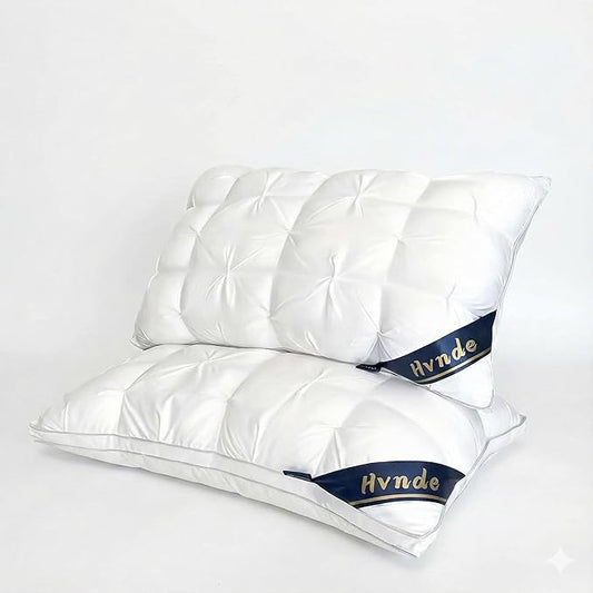 Deep Sleep King Size Pillows for Sleeping (Set of 2) – Hotel Quality Bed Pillows with Neck Support for Side, Back & Stomac...