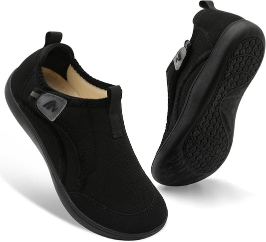 Spesoul Womens Slippers Adjustable Wide Diabetic Shoes Swollen Edema House Slipper Indoor Outdoor Slippers Barefoot House ...