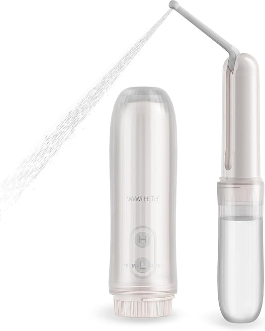 Portable Electric Bidet Sprayer - Handheld Travel Bidet with 2 Pressure Modes - Waterproof Foldable Pocket-Sized & Cordles...