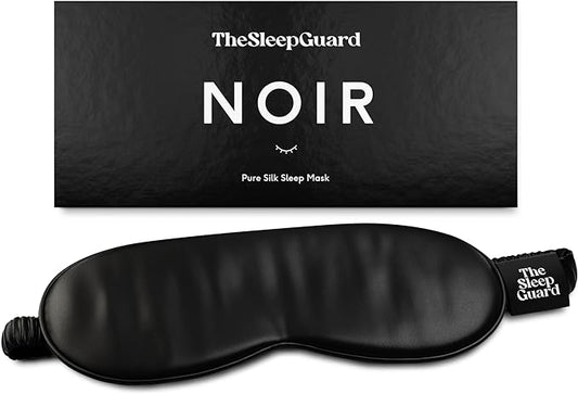 TheSleepGuard Pure Silk Sleep Mask [100% 6A Mulberry Silk, 22 Momme] Light Blocking Travel Essentials. Eye Masks for Sleep...