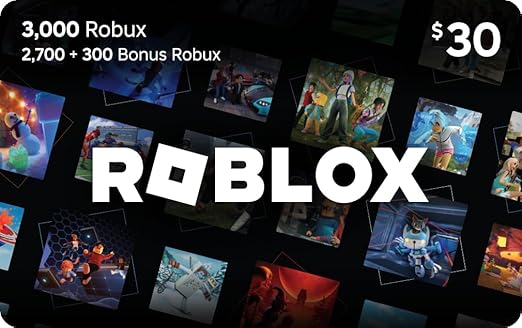 Roblox Digital Gift Card - 3,000 Robux [Includes Exclusive Virtual Item] [Digital Code]
