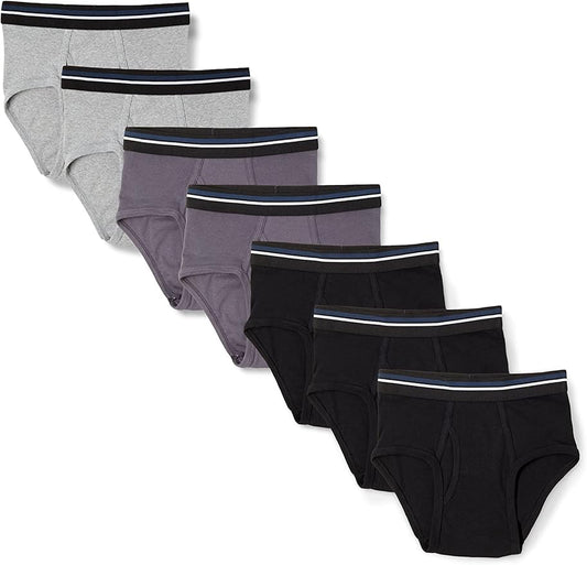 Amazon Essentials Mens Cotton Tag-Free Breathable Briefs Underwear