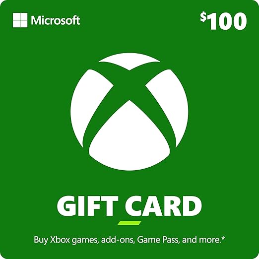 $100 Xbox Gift Card [Digital Code]