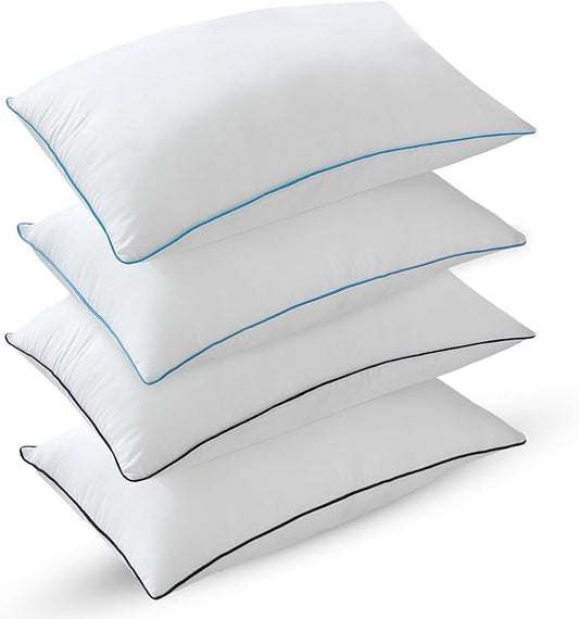 Flanhorest Bed Pillows for Sleeping - Pillows Standard Size Set of 4 Cooling Luxury Hotel Quality Pillow with Premium Plus...