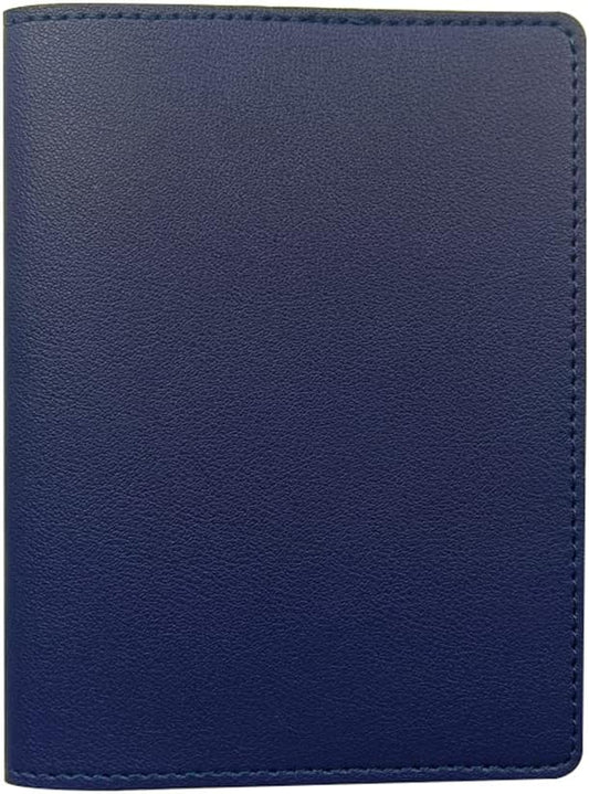 Passport and Vaccine Card Holder Combo, Cover Case with CDC Vaccination Card Slot, Leather Travel Documents Organizer Prot...