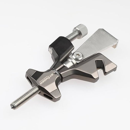 Stinger Portable Door Lock for Travel, Travel Door Lock with Seat Belt Cutter and Glass Breaker | Home and Hotel Room Secu...