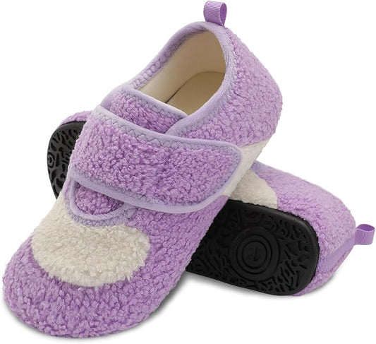 BARERUN Women Slippers Adjustable Wide Diabetic House Slippers for Women Soft-Lightweight House Shoes with Rubber Sole Ind...