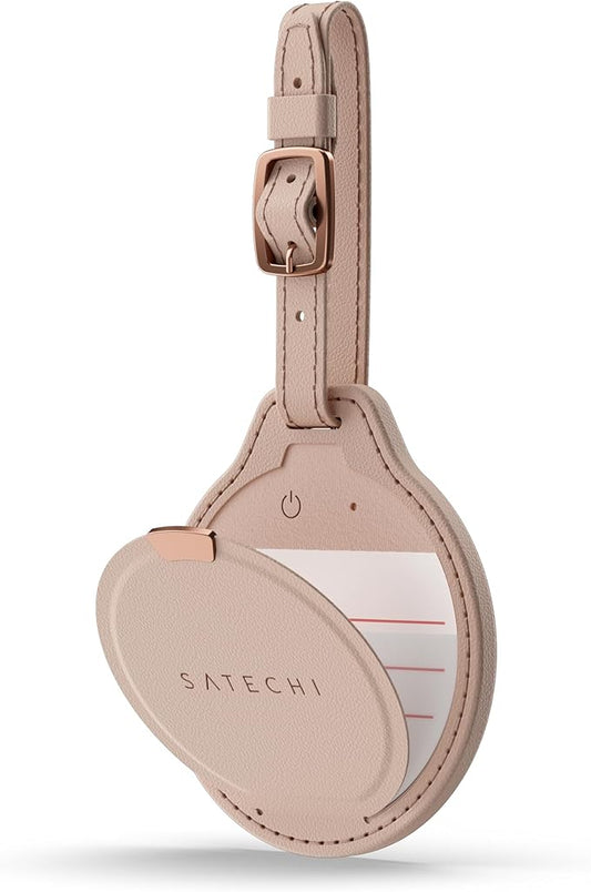Satechi FindAll Smart Luggage Tag with Find My, TSA-Friendly, Airport Tracking, Left-Behind Alerts, Loud Audible Chime, Wi...