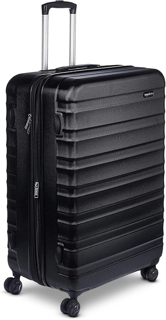 Amazon Basics 30" Hardside Large Checked Luggage, Hardshell Suitcase With Wheels, Expandable For Up to 15% More Space, Wit...