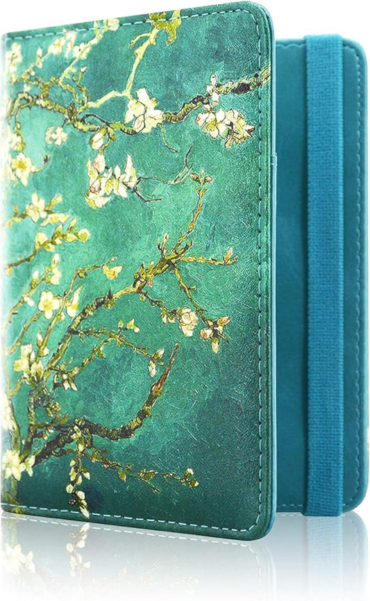 ACdream Passport Holder Cover, Leather Travel Wallet Case, RFID Blocking Document Organizer Protecrtor, with Slots for Cre...