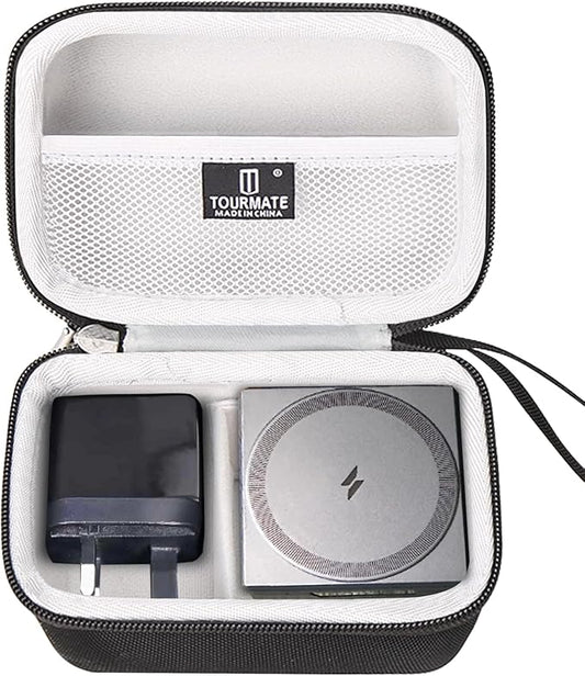 Tourmate Hard Storage Case for Anker 3-in-1 Cube MagSafe Charger, 15W Max Fast Charging Foldable Wireless Charger (Case Only)
