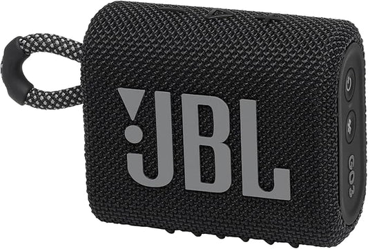 JBL Go 3 - Portable Mini Bluetooth Speaker, big audio and punchy bass, IP67 waterproof and dustproof, 5 hours of playtime,...