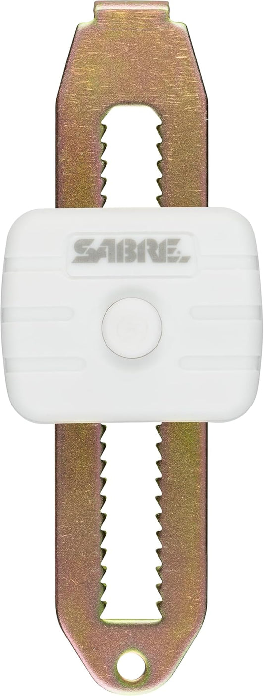 SABRE Compact Travel Door Lock, Portable Security Lock for Travel, Hotels, & Rentals, Withstands 650 lbs of Force, Install...