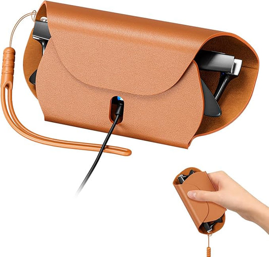 ToKismet Smart Glasses Portable Charging Case – USB-C Fast Charge Travel Dock for Eyewear (No Battery Inside)