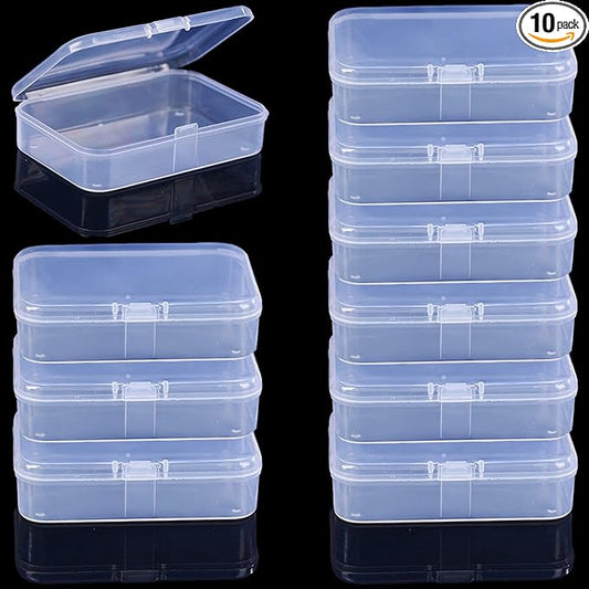 Clear Plastic Playing Card Boxes Snaps Closed Poker Gaming Playing Card Deck Cases Holder Plastic Storage Box Clear Tradin...