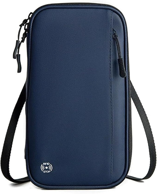 RFID Blocking Family Passport Holder, Multi-functional Travel Document Organizer, for Women, Men, and Families