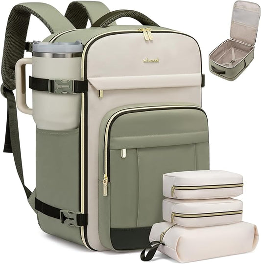 LOVEVOOK 40L Travel Backpack for Women & Men - 17.3 Inch Carry On Backpack & Personal Item Backpack for Airlines, Spacious...