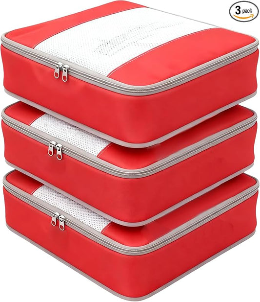 Packing Cubes for 21" Suitcase Travel Luggage Organizers - Travel Organizer Bags Luggage Clothes Accessories Storage Carry...