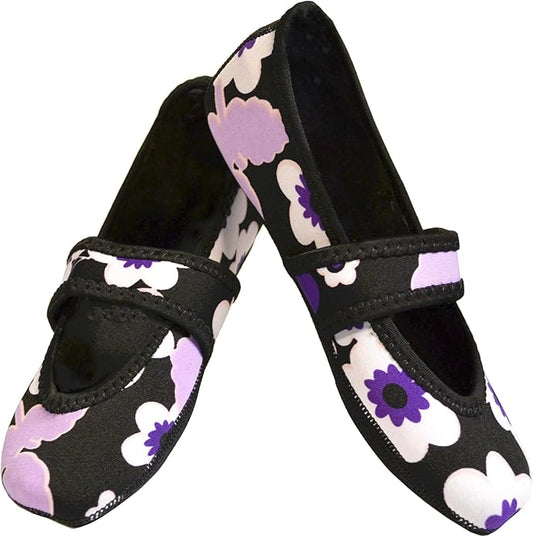 Nufoot Betsy Lou Women's Slippers, Foldable, Flexible Flats, Slipper Socks, Travel Slippers, Exercise Shoe, Dance Shoe, Yo...