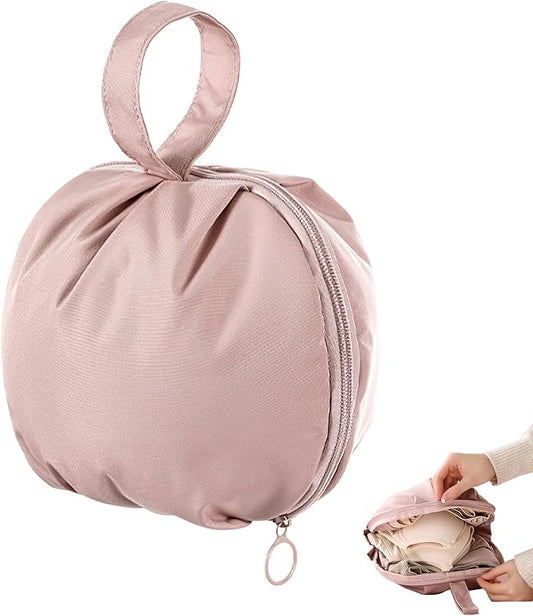 Travel Underwear Packing Cube for Women – Portable Luggage Organizer, Multi-Compartment Storage Bag for Clothes, Bras, and...