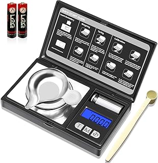 THINKSCALE Milligram Scale, 50g/0.001g Digital Jewelry Scale, Micro Gram Scale for Powder, Medicine, Gold, Gem, Reloading,...