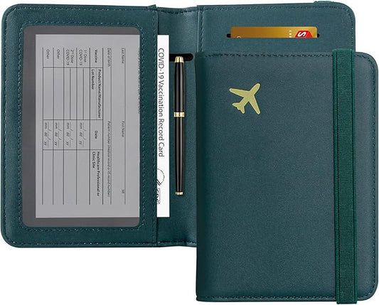 ZOPPEN Passport Holder Wallet, Passport Cover Travel Wallet Women Travel Essentials Accessories Document Organizer Travel ...