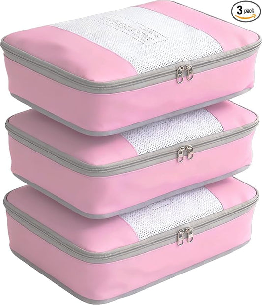 Packing Cubes for 19" Suitcase Travel Luggage Organizers - Travel Organizer Bags Luggage Clothes Accessories Storage Carry...