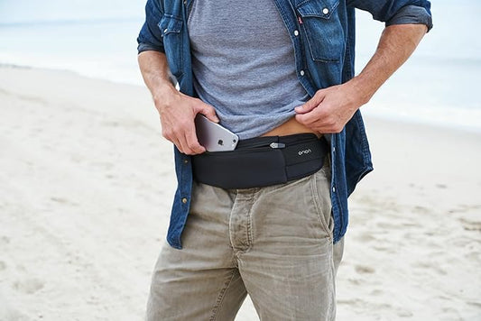 The Belt of Orion Running Belt & Slim Fanny Pack for Men & Women Anti-theft Passport Holder & Money Belt For Travel - Comf...