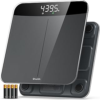Ovutek Bathroom Scales Digital Weight, Topnotch Quality 450lb Weight Scale, Most Accurate to 0.05lb, Automatic Weighing Sc...