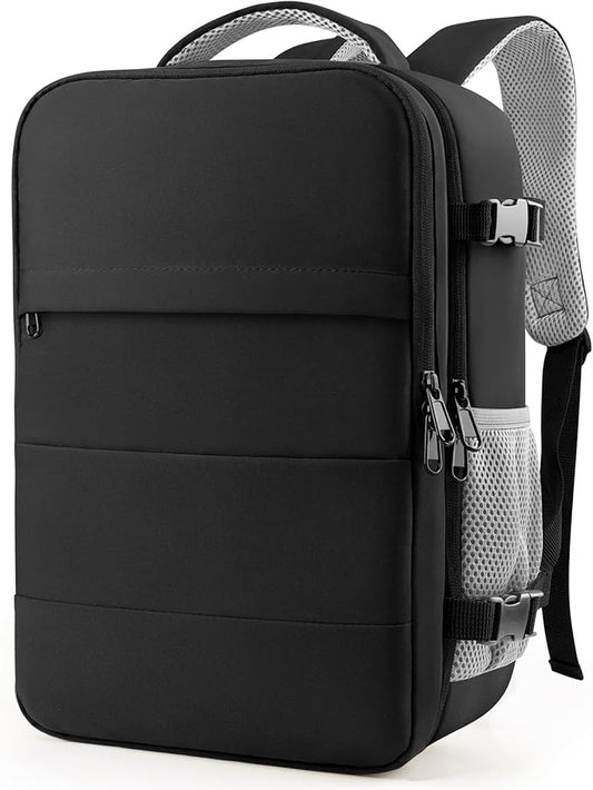 HOTOR Travel Backpack - Flight Approved Travel Bag for Men and Women, Carry on Luggage for 15.6" Laptop and Travel Essenti...