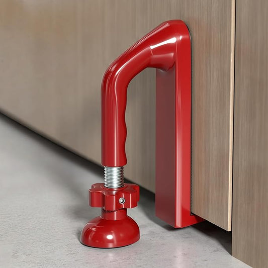 Elfthloo Portable Hotel Door Lock Stopper Travel Security Brace Safety, No Drill Stop Bar Fits Inward Swinging Doors Safet...