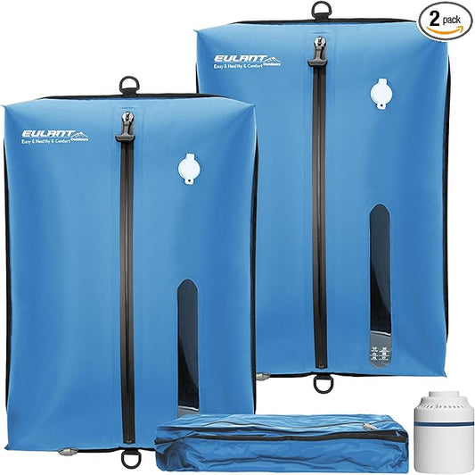 Reusable Vacuum Bags for Travel With Pump,Professional Waterproof IPX8 Vacuum Compression Bag for Suitcases Backpack,Space...