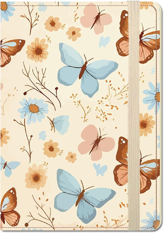 CREATACBIN Butterfly Passport Holder Passport Cover Flight Tickets Wallet Travel Accessories Essentials Slim Portable Wate...