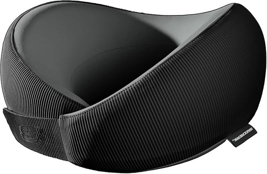 Skechers Men's Memory Foam Neck Pillow, Comfortable & Breathable Travel Pillow,Neck Pillow Airplane for Travel, Car Rides,...