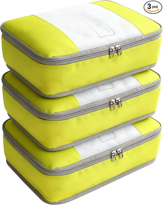 Packing Cubes for 21" Suitcase Travel Luggage Organizers - Travel Organizer Bags Luggage Clothes Accessories Storage Carry...