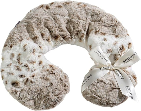 Sonoma Lavender Luxury Lavender Heatable/Chillable Neck Pillow, Microwaveable for Neck and Shoulders with Removable Washab...