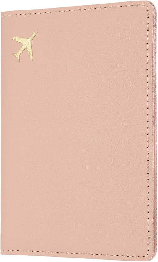 uxcell Passport Cover Holder, Waterproof PU Leather Passport Cover Card Protector Sleeve for Women & Men Document Organize...