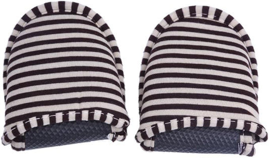 VGEBY Travel Portable Foldable Reusable Indoor Soft Cotton Anti-Slip Slippers for Home Hotel House Slippers